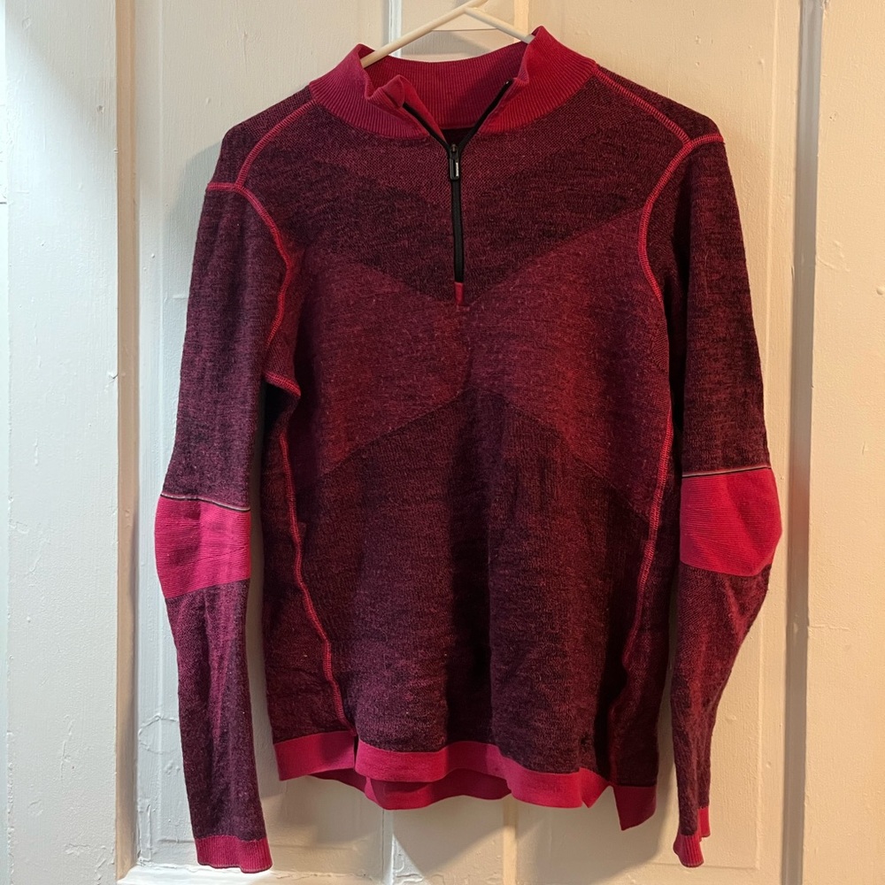Smartwool Women’s Intraknit Thermal Merino Baselayer 1/4 Zip Medium